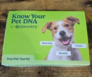 An unopened package of know your pet DNA.
