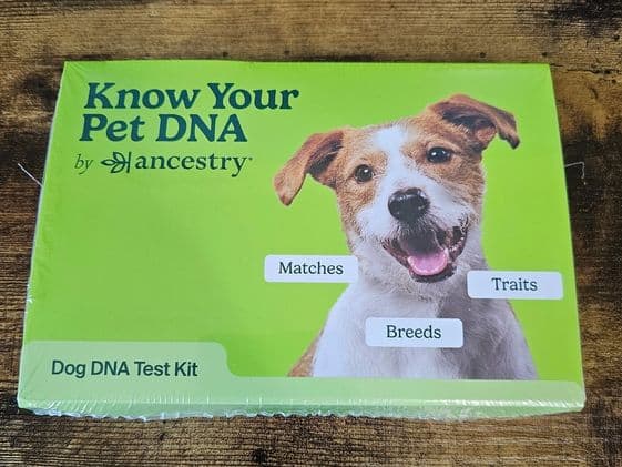 Ancestry dog DNA kit.