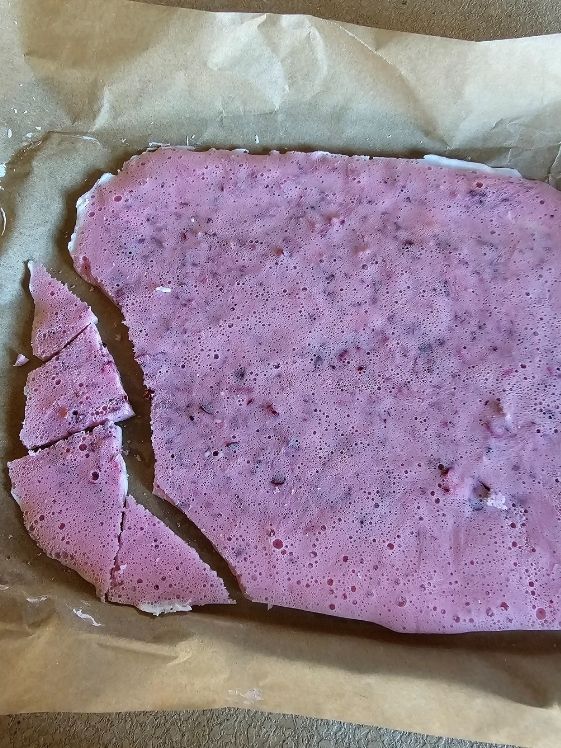 Break the Christmas bark into bite size pieces.